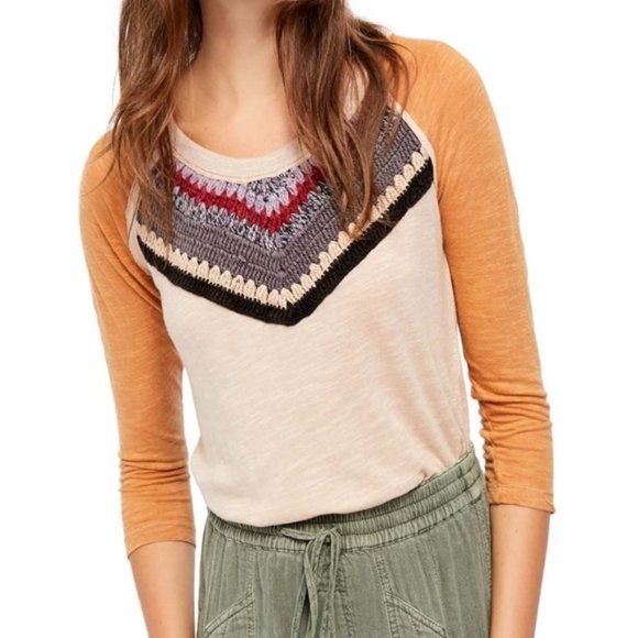 Free People Tops - Free People Spring Bound Crochet Top. S